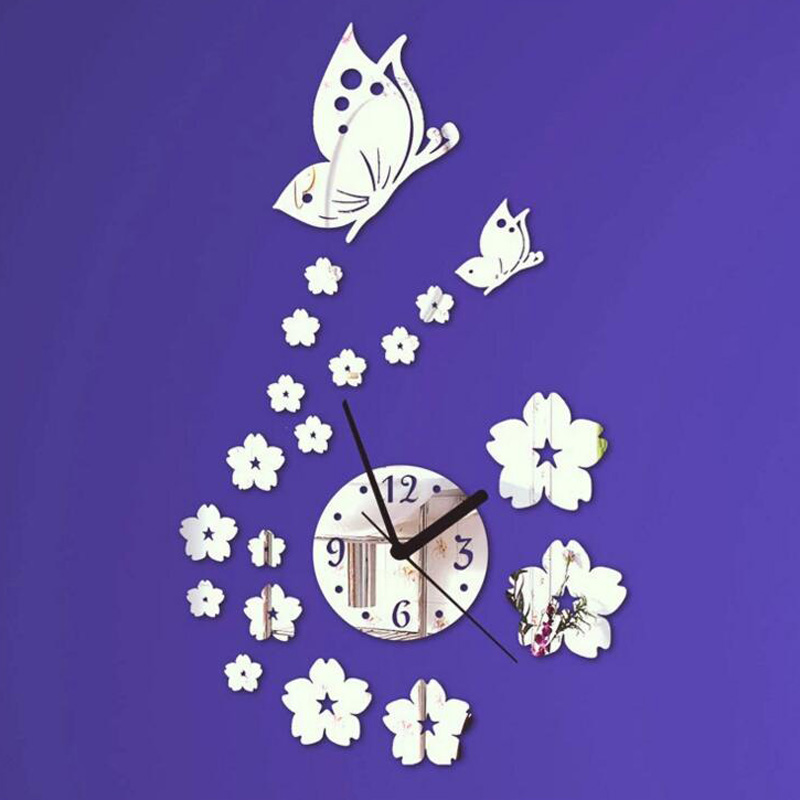 Honana-DX-X7-Creative-Butterfly-3D-Acrylic-Mirror-Wall-Sticker-Quartz-Clocks-Watch-Large-Home-Decor-1165518-8