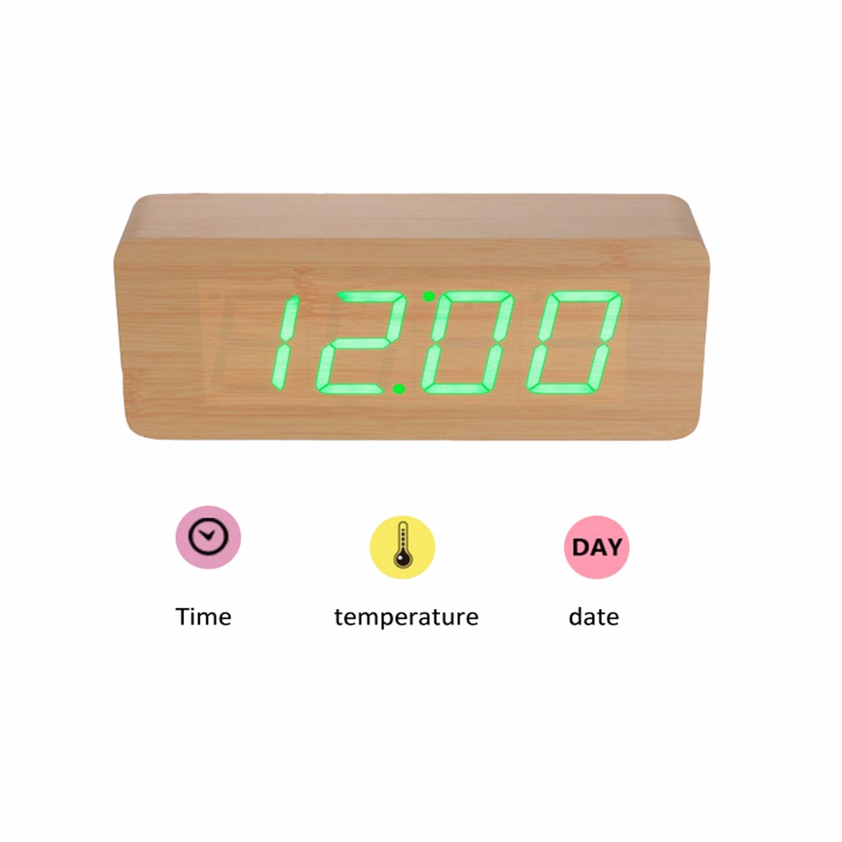 Multifunctional-Wooden-Digital-Clock-Two-Modes-Default-Display-Time-Built-in-Battery-Voice-Control-S-1891907-3