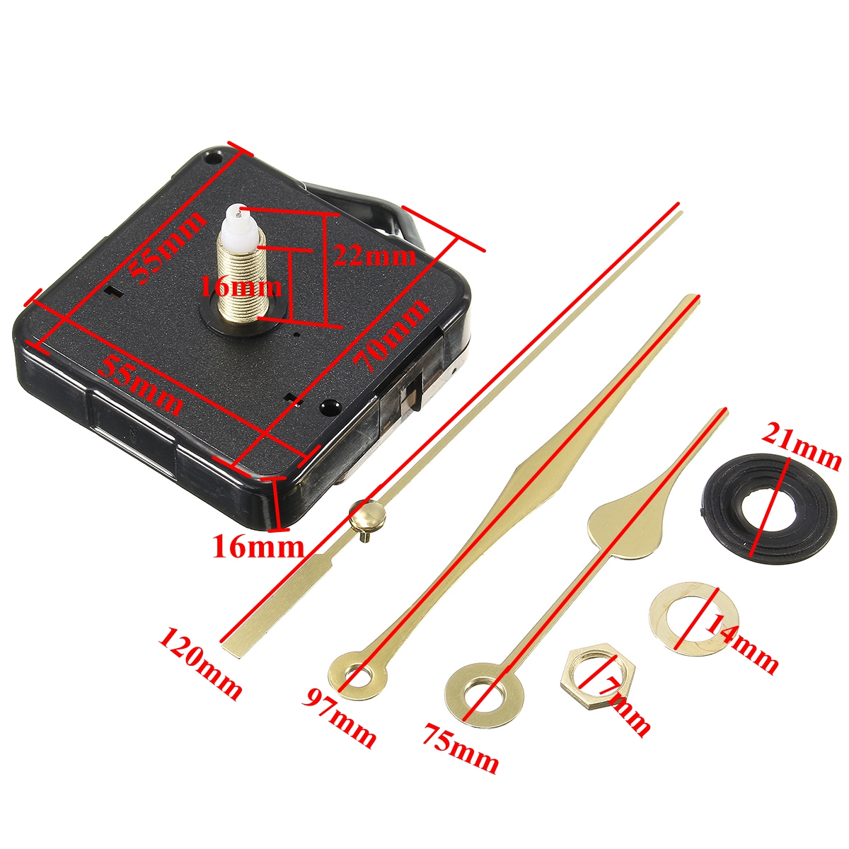 Quartz-Clock-Movement-Mechanism-Gold-Hands-DIY-Repair-Parts-Tool-Kit-Home-Office-1634169-8