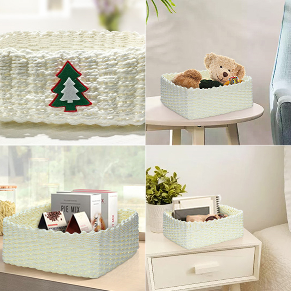 KING-DO-WAY-4PCS-Christmas-Handmade-Woven-Storage-Basket-Set-Durable-Eco-friendly-Storage-Basket-1891489-18