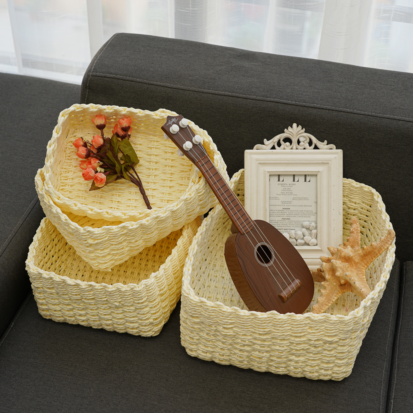 KING-DO-WAY-4PCS-Christmas-Handmade-Woven-Storage-Basket-Set-Durable-Eco-friendly-Storage-Basket-1891489-3