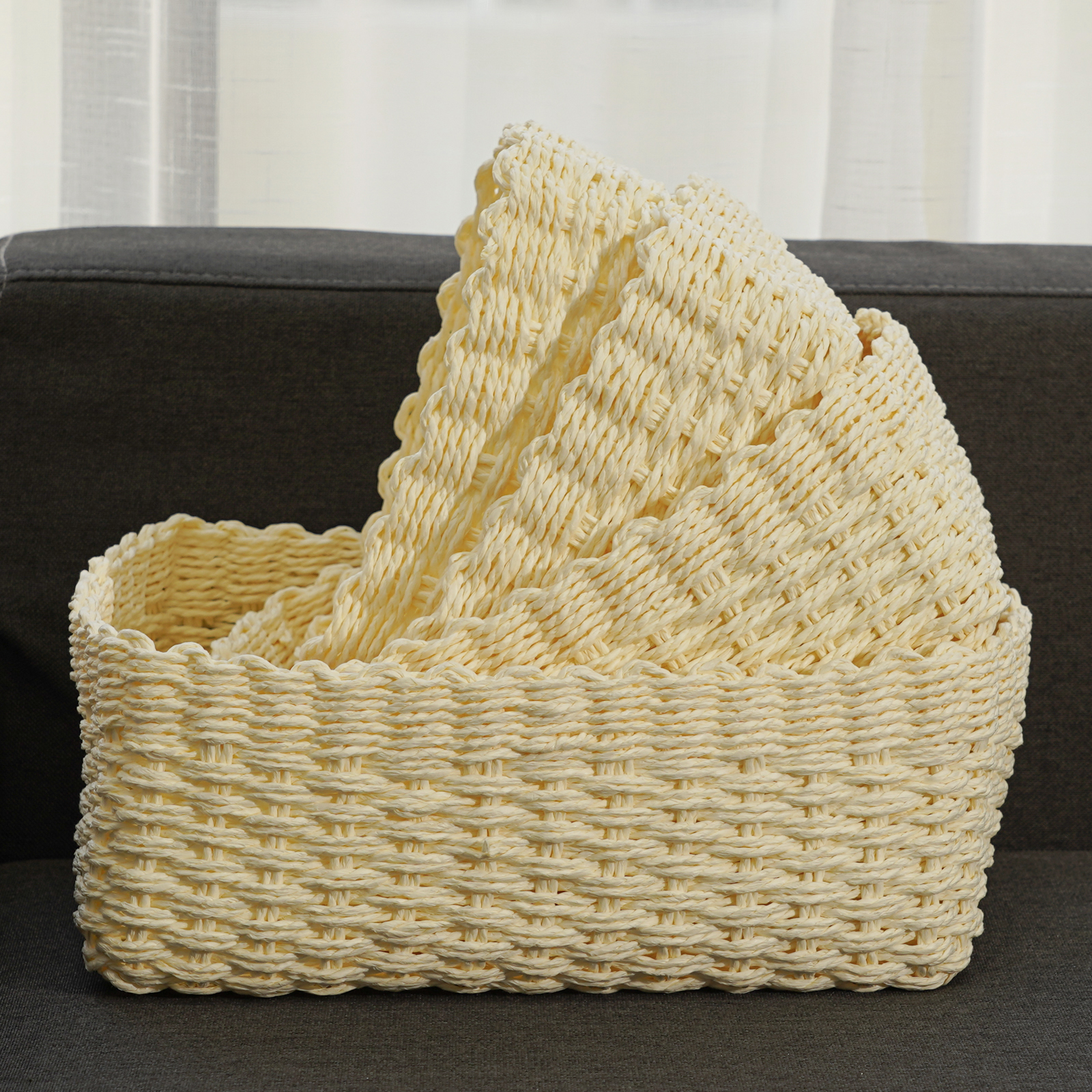 KING-DO-WAY-4PCS-Christmas-Handmade-Woven-Storage-Basket-Set-Durable-Eco-friendly-Storage-Basket-1891489-4