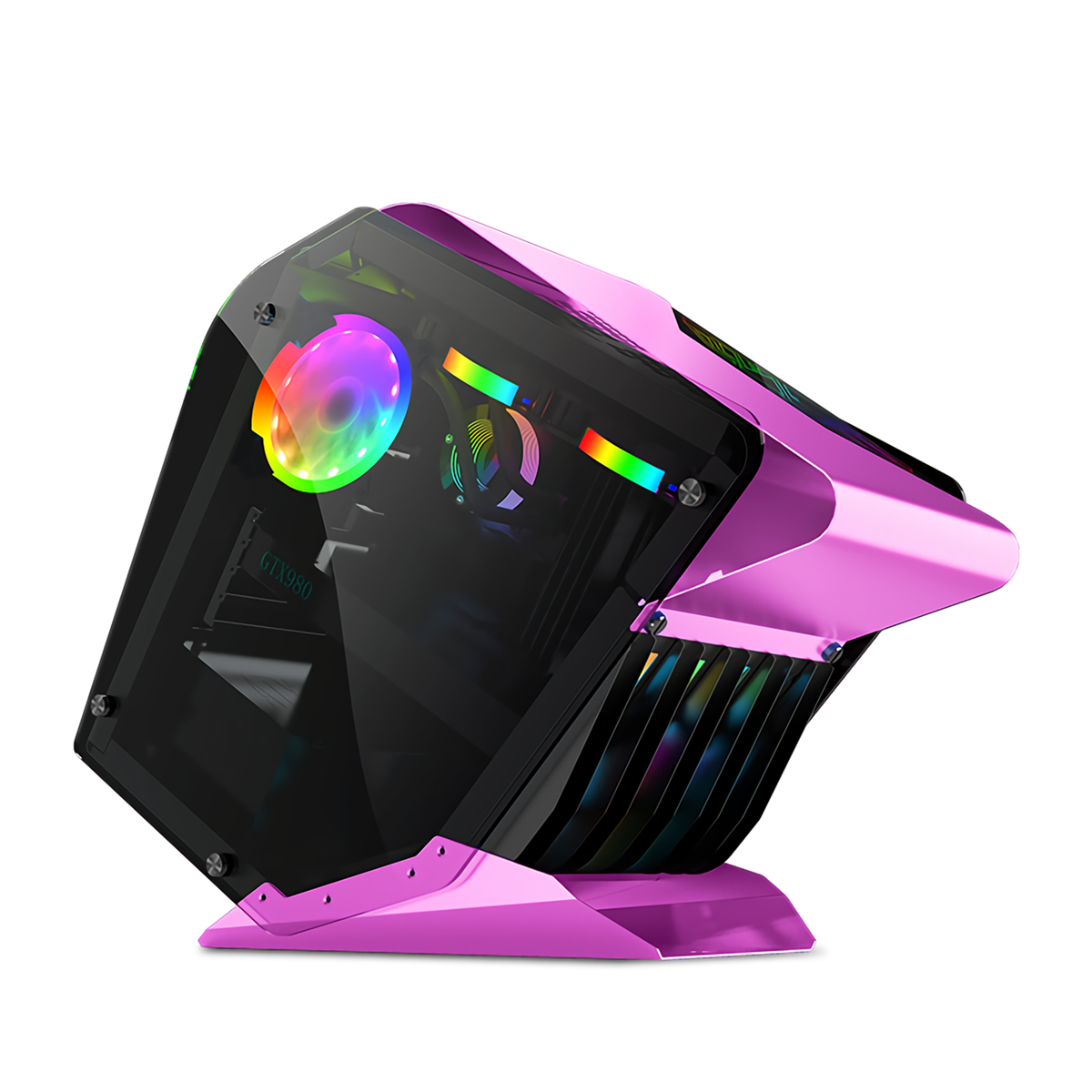 EVESKY-Little-Monster-RGB-Computer-Case-CPU-M-ATX-Water-Cooling-Double-sided-Transparent-Glass-Gamin-1806503-8