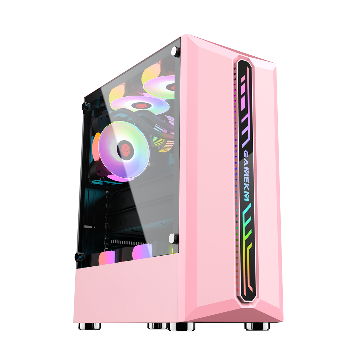 GAMEKM-Computer-Case-Mid-Tower-ATXM-ATXITX-Acrylic-Side-Panel-RGB-Gaming-Computer-PC-Case-USB-30USB--1820803-12