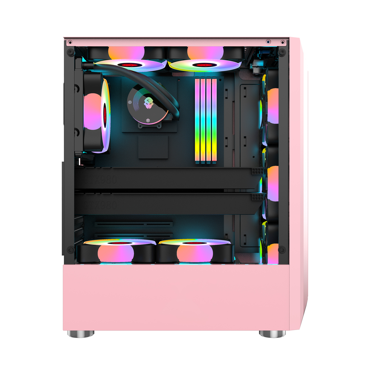 GAMEKM-Computer-Case-Mid-Tower-ATXM-ATXITX-Acrylic-Side-Panel-RGB-Gaming-Computer-PC-Case-USB-30USB--1820803-15