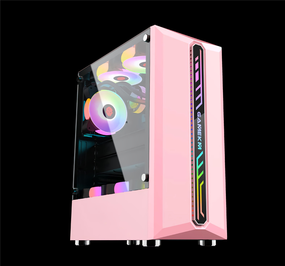 GAMEKM-Computer-Case-Mid-Tower-ATXM-ATXITX-Acrylic-Side-Panel-RGB-Gaming-Computer-PC-Case-USB-30USB--1820803-9
