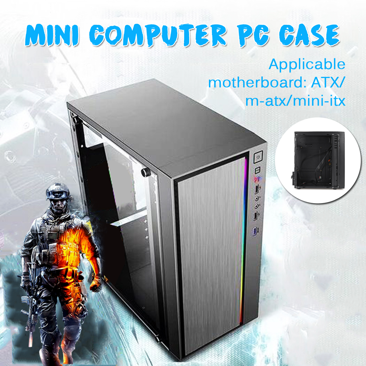 M-ATX--Mini-ITX-Computer-Gaming-PC-Case-RGB-Cooling-Fan-USB-Audio-Interface-with-Light-Bar-1627169-10