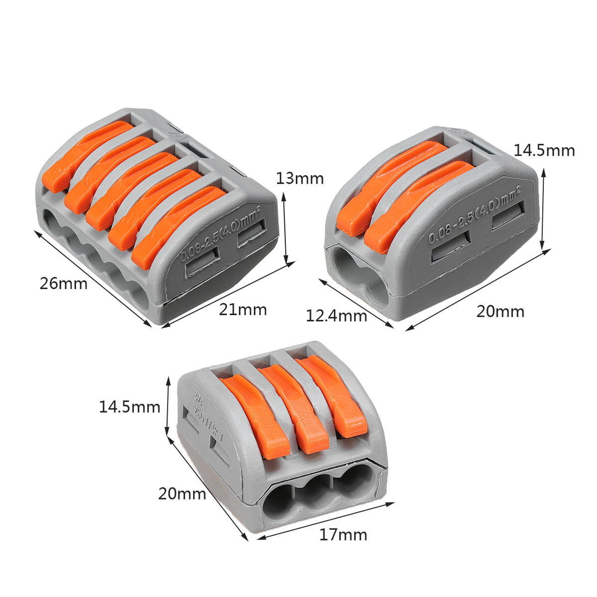 100PcsSet-Terminal-Block-Reusable-Electric-Cable-Wire-Connector-235-Pin-1487164-4