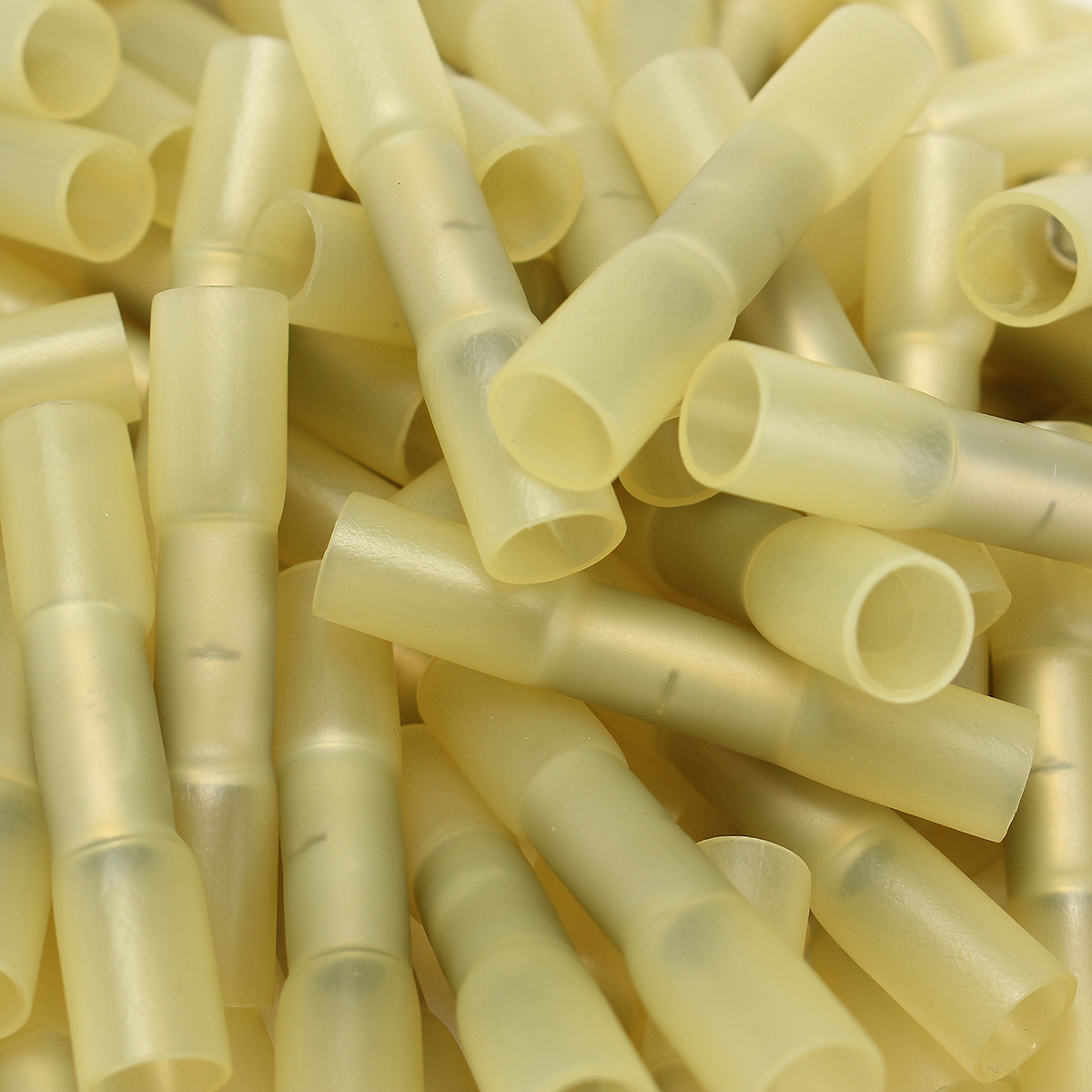 100pcs-Yellow-12-10AWG-Heat-Shrink-Butt-Wire-Crimp-Connector-Electrical-Terminal-1071742-7