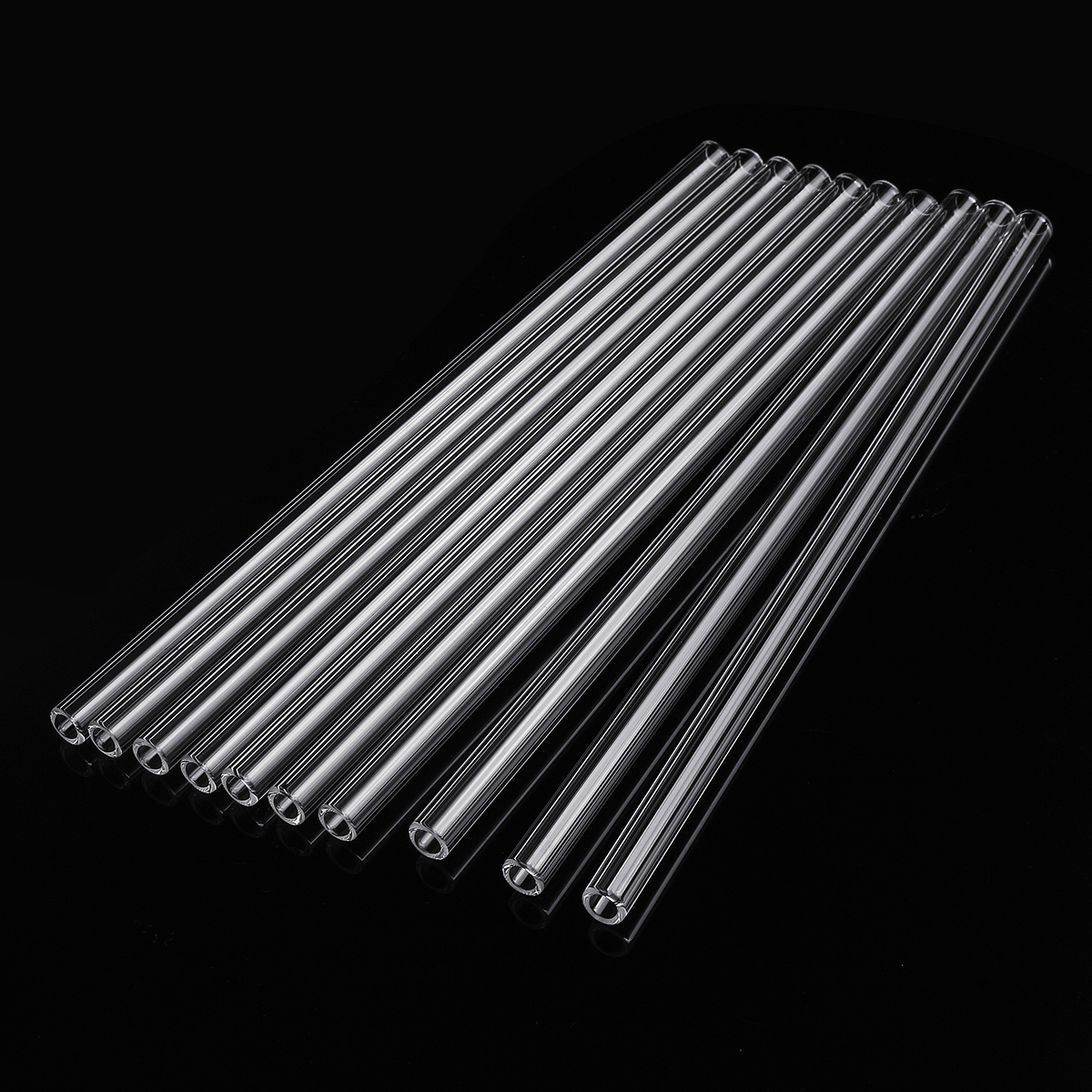 10Pcs-200x7x1mm-Length-200mm-OD-7mm-1mm-Thick-Wall-Borosilicate-Glass-Blowing-Tube-Lab-Factory-Schoo-1618135-6