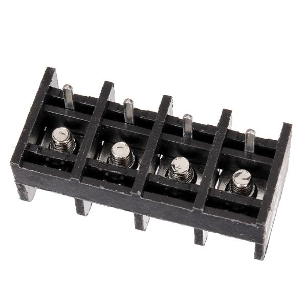 10pcs-2-4-Pin-825mm-Barrier-Screw-Terminal-Blocks-Connectors-Black-951436-9