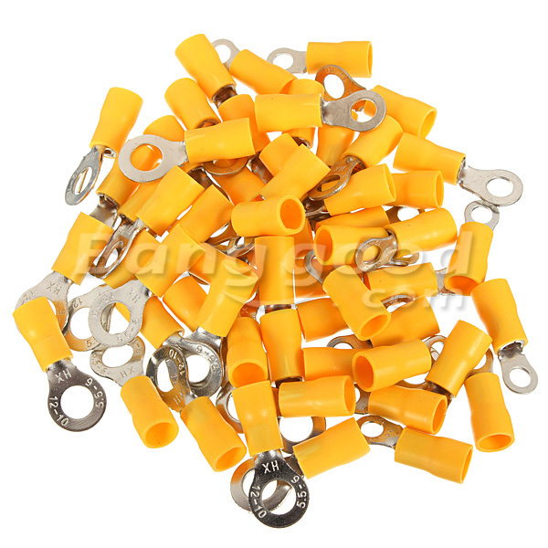 20PCS-4-6mmsup2-Yellow-Ring-Heat-Shrink-Electrical-Terminals-Connectors-909819-4