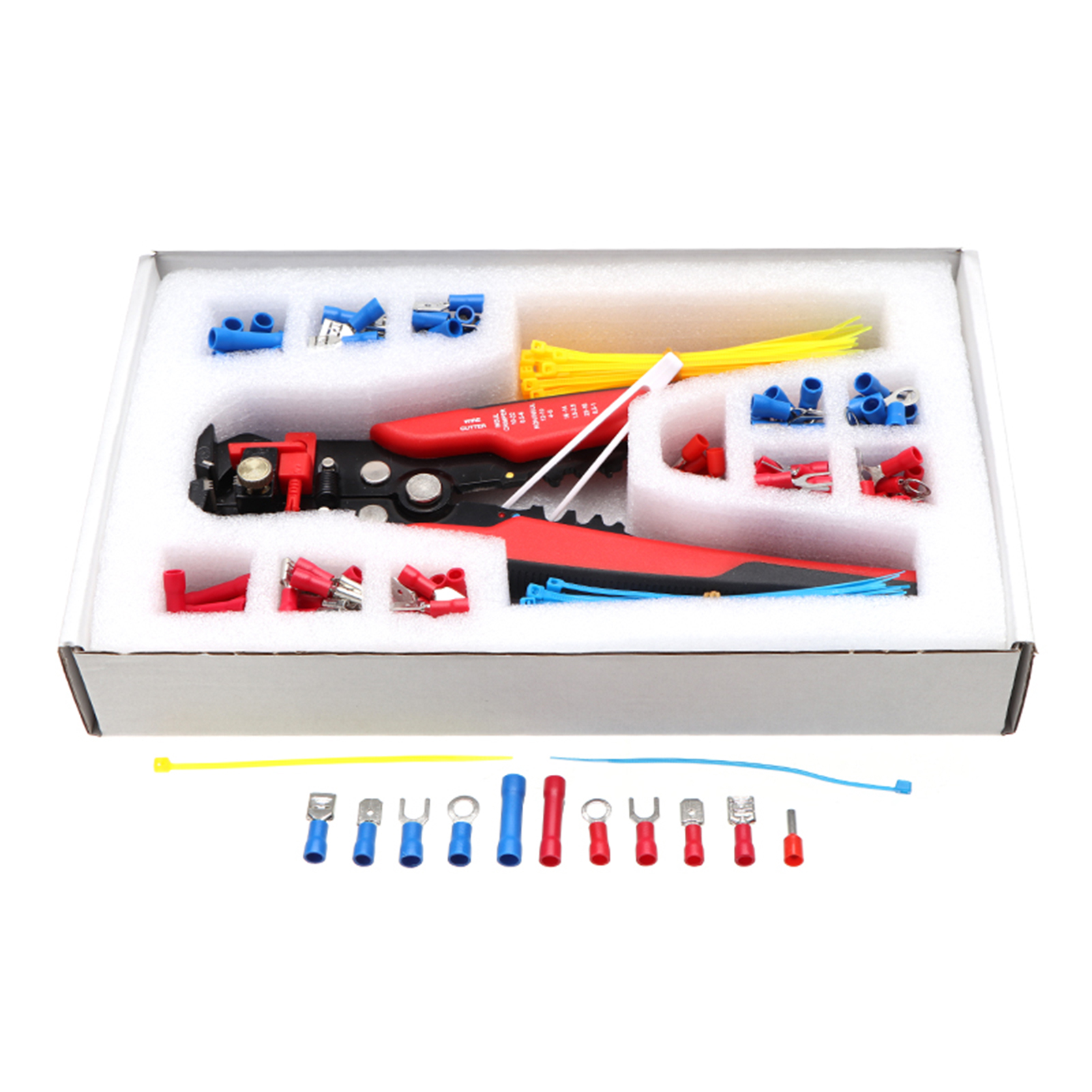 260PCS-Crimp-Cable-Terminals-Set-Kit-Heat-Shrink-Insulated-Wire-Electrical-Connector-Assorted-Box-wi-1918948-2