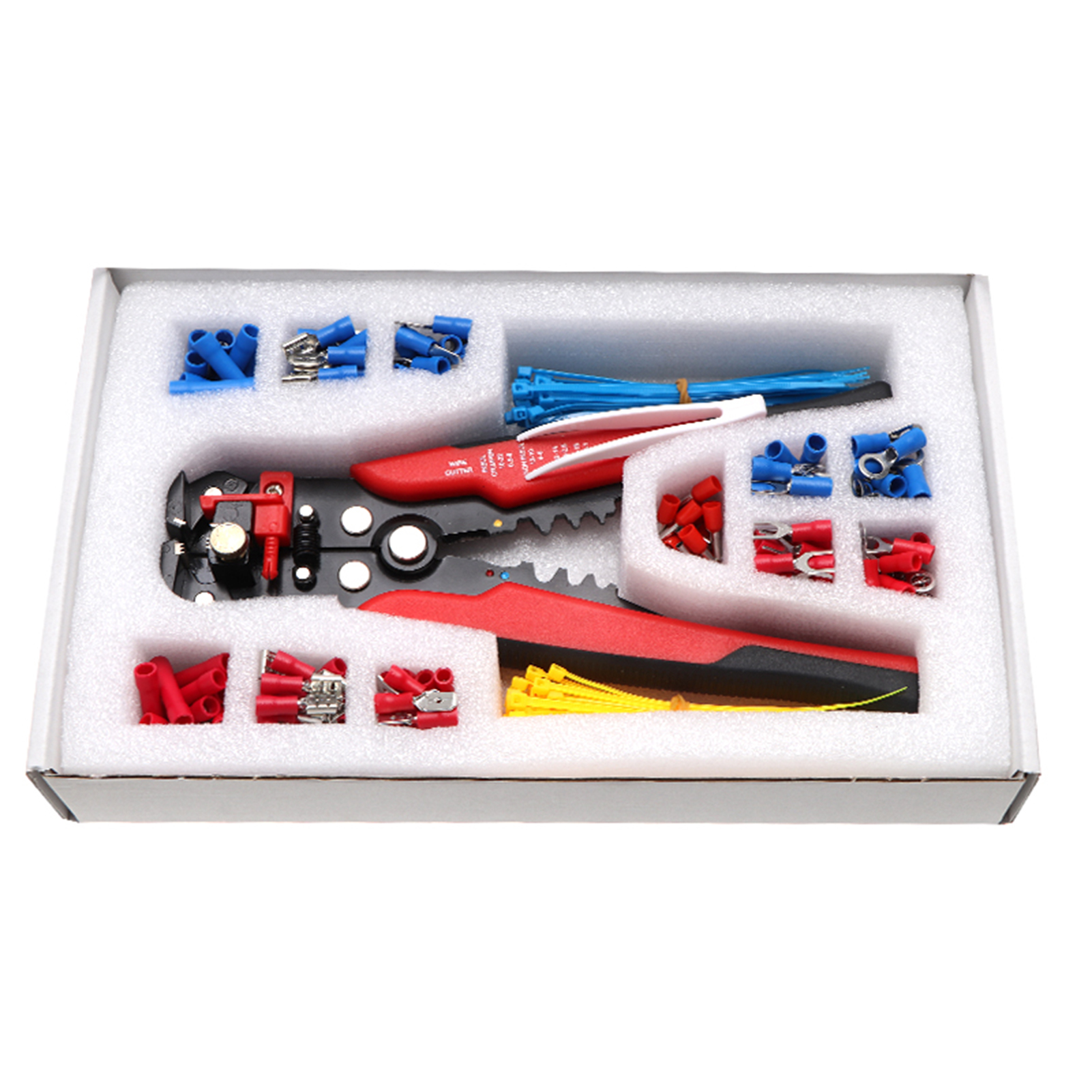 260PCS-Crimp-Cable-Terminals-Set-Kit-Heat-Shrink-Insulated-Wire-Electrical-Connector-Assorted-Box-wi-1918948-9