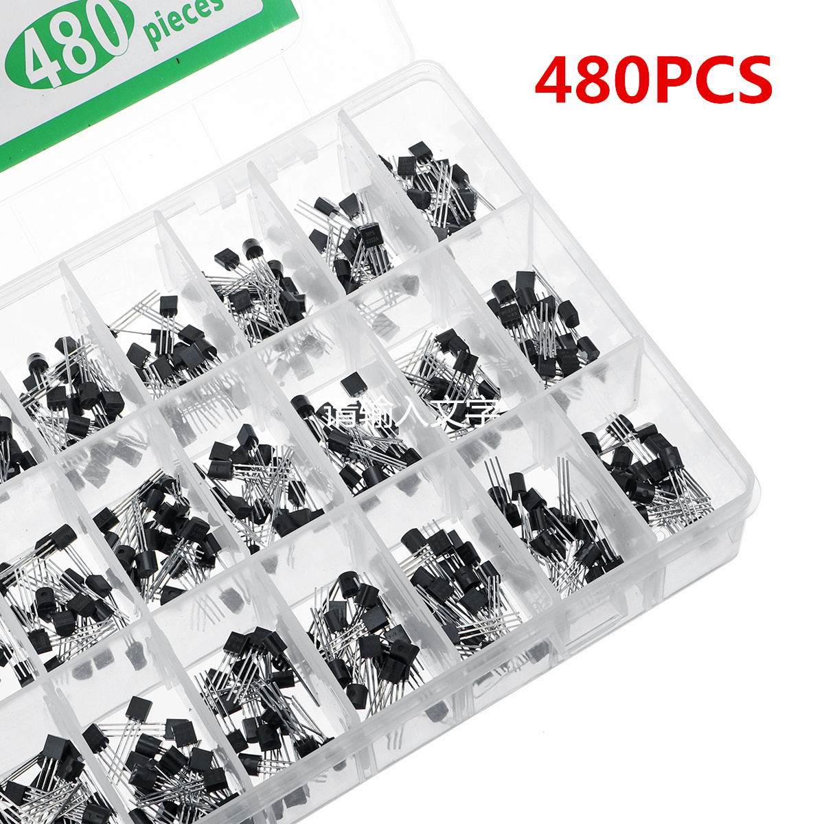 480Pcs-24-Types-Silicon-In-line-NPN--PNP-Transistor-Assortment-Kit-Pack-2N2222-1681210-2