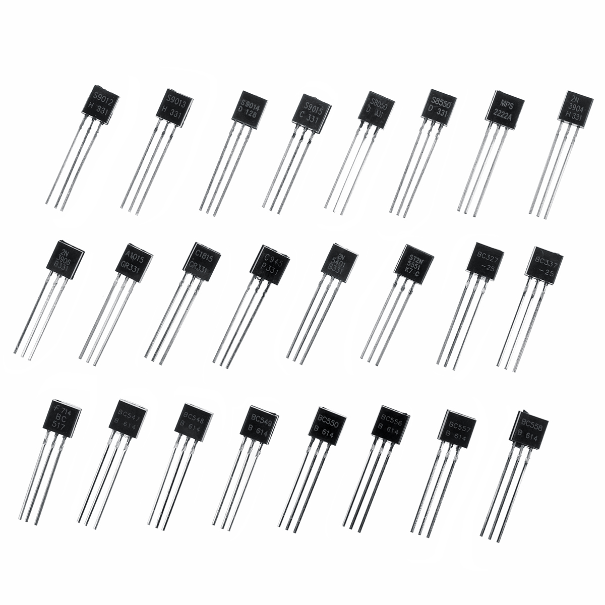 480Pcs-24-Types-Silicon-In-line-NPN--PNP-Transistor-Assortment-Kit-Pack-2N2222-1681210-4
