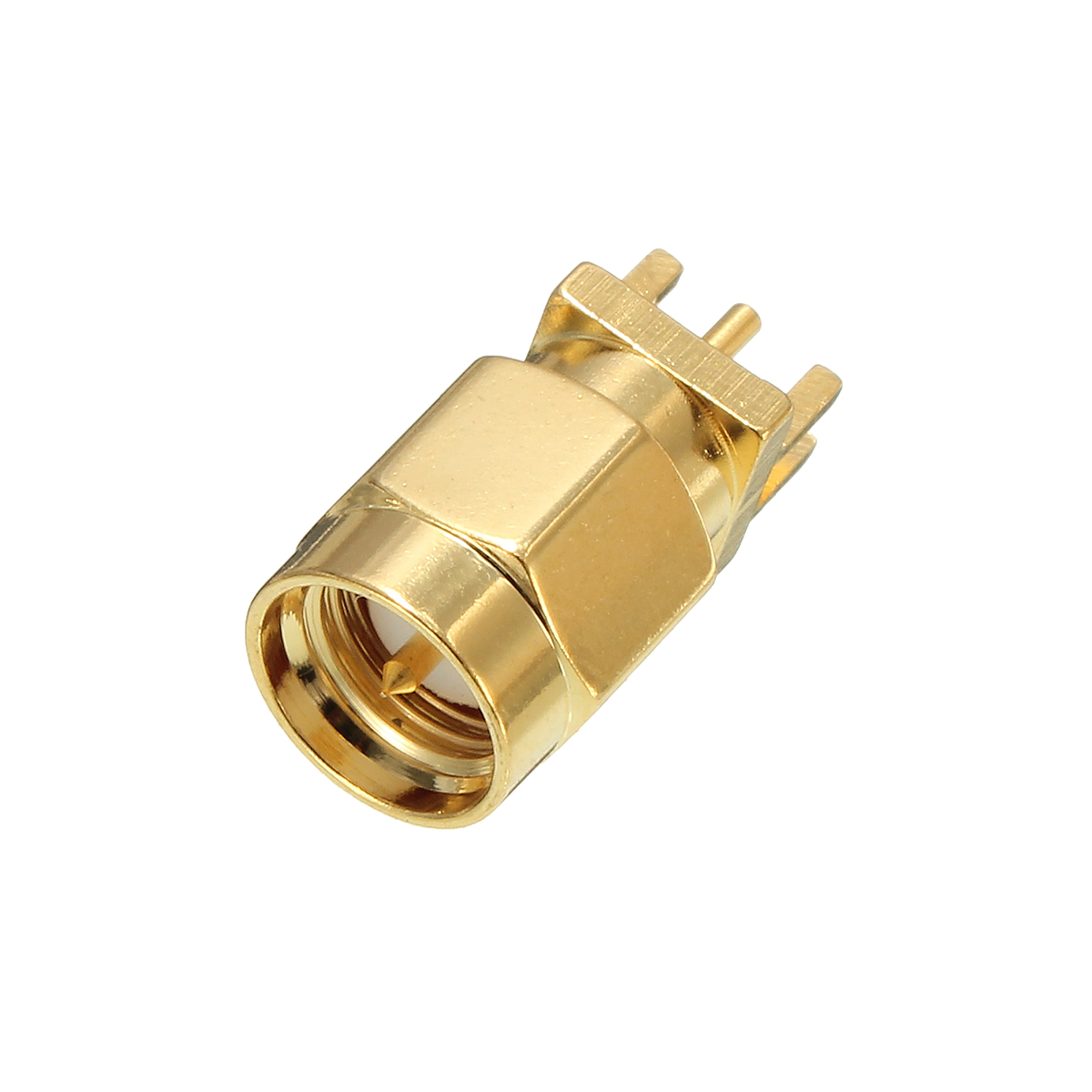 Copper-50Ohm-SMA-Male-Plug-PCB-Clip-Edge-Solder-Mount-RF-Connector-1103202-2