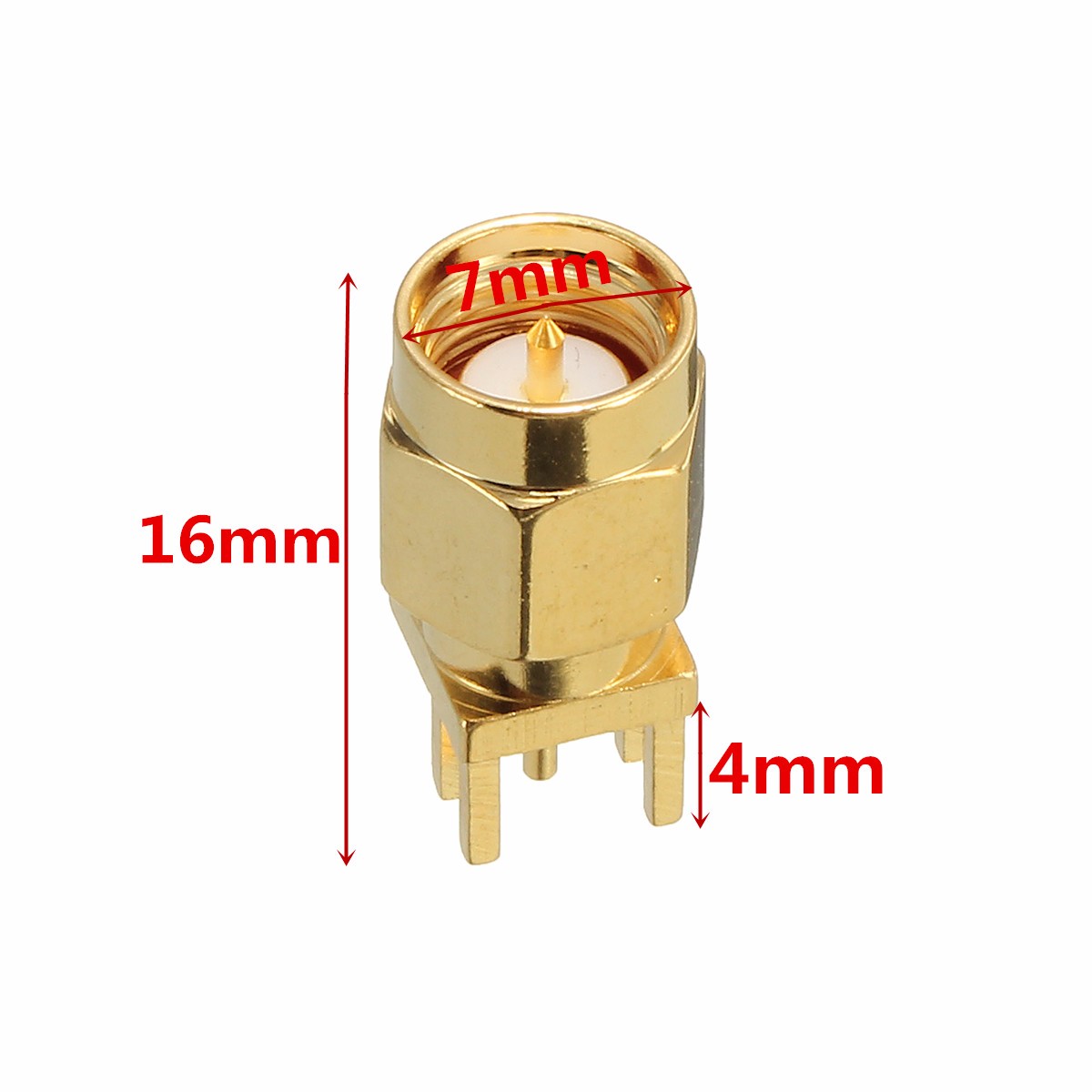 Copper-50Ohm-SMA-Male-Plug-PCB-Clip-Edge-Solder-Mount-RF-Connector-1103202-5