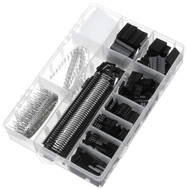 Excellway-TC10-670Pcs-Wire-Jumper-Header-Connectors-MF-Crimp-Pins-Terminal-For-Dupont-1142426-5