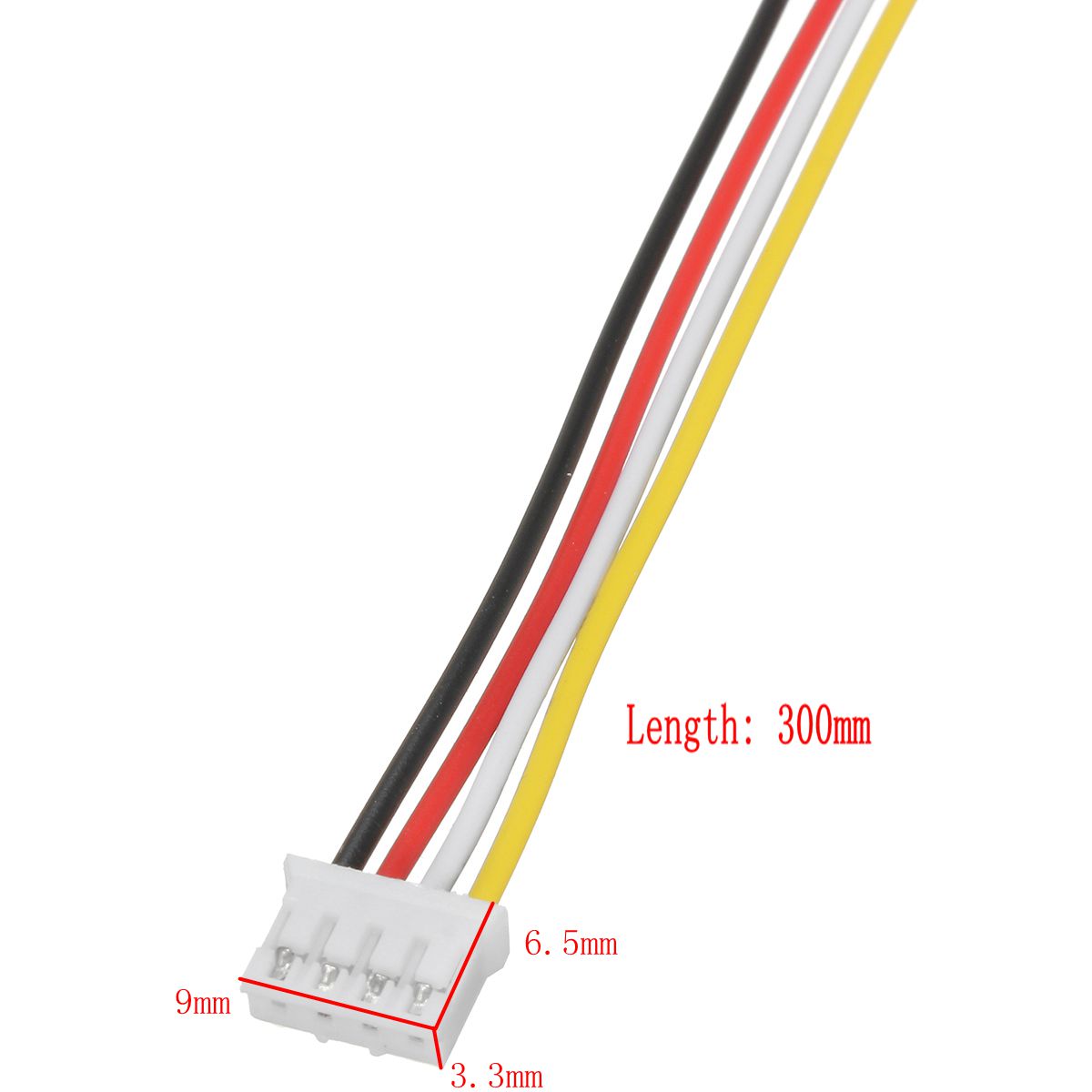 Excellwayreg-10-Sets-Mini-JST-20mm-PH-4Pin-26AWG-Male-Female-Connector-Plug-Wire-Cables-300mm-1195966-8