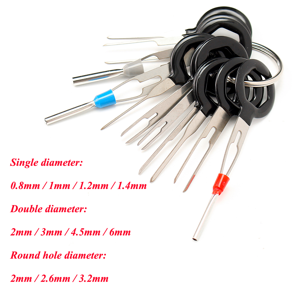 Excellwayreg-11Pcs-Terminal-Removal-Tool-Kit-Wiring-Connector-Pin-Release-Extractor-1179384-2