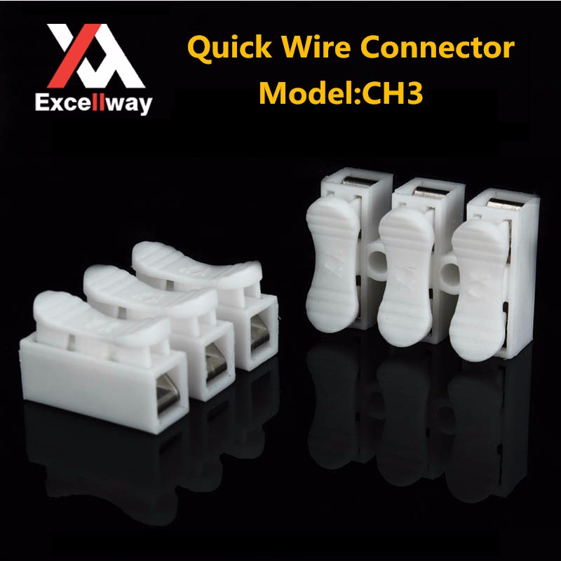 Excellwayreg-CH3-Quick-Wire-Connector-Terminal-Block-Spring-Connector-1001559-2