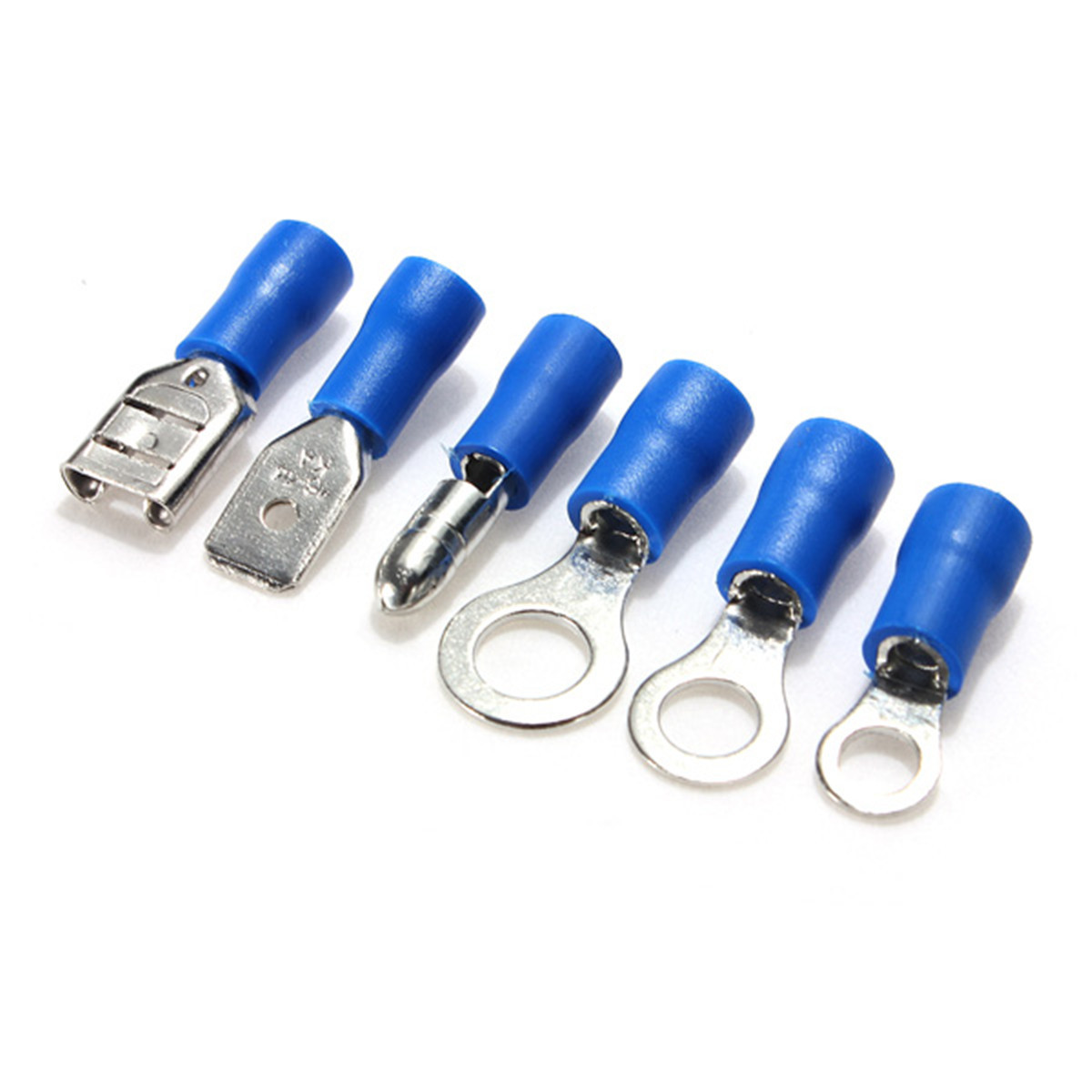 Excellwayreg-EC09-358Pcs-Insulated-Electrical-Wire-Terminals-Crimp-Connector-Butt-Spade-Kit-1090407-6