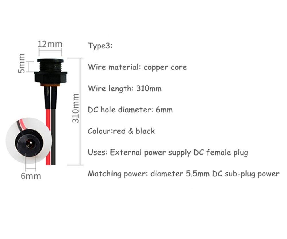 Mini-Connector-Plug-With-Wires-Cables-Wire-Terminal-Block-DC-Plug-Connector-1300328-3