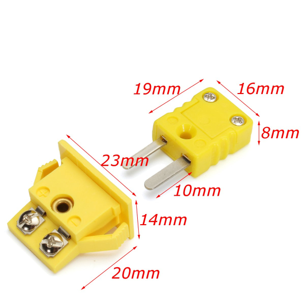 Panel-Mount-K-type-Thermocouple-Miniature-Socket-Plug-Connector-1191865-6