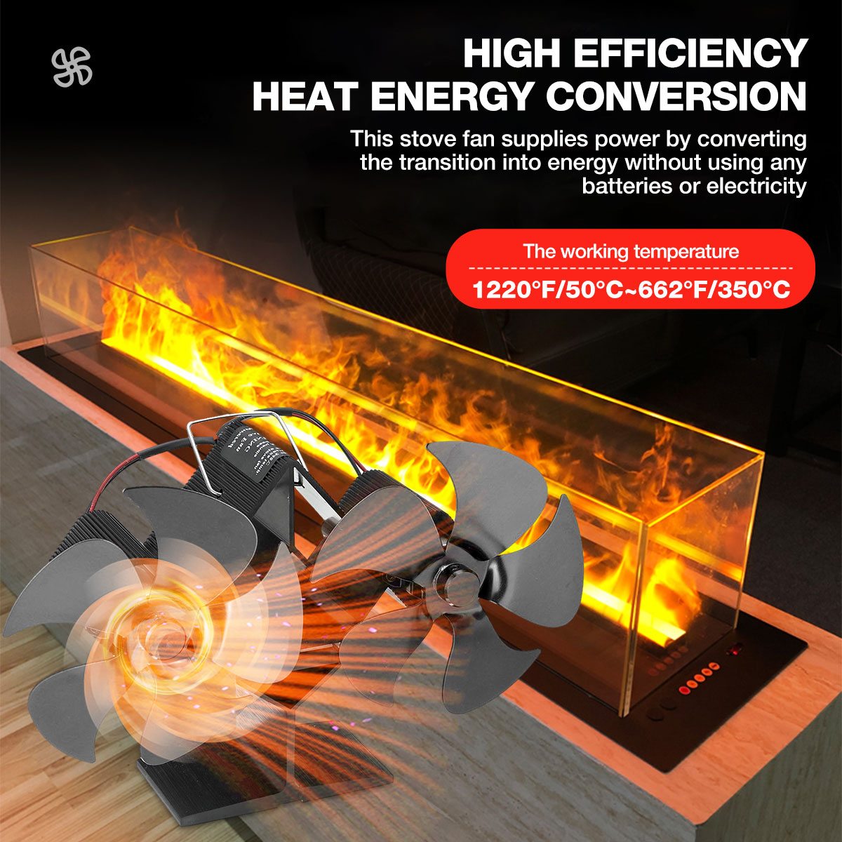 10-Blades-Fireplace-Eco-Fan-Thermal-Fire-Heater-Power-Wood-Stove-Fan-Household-1913262-4