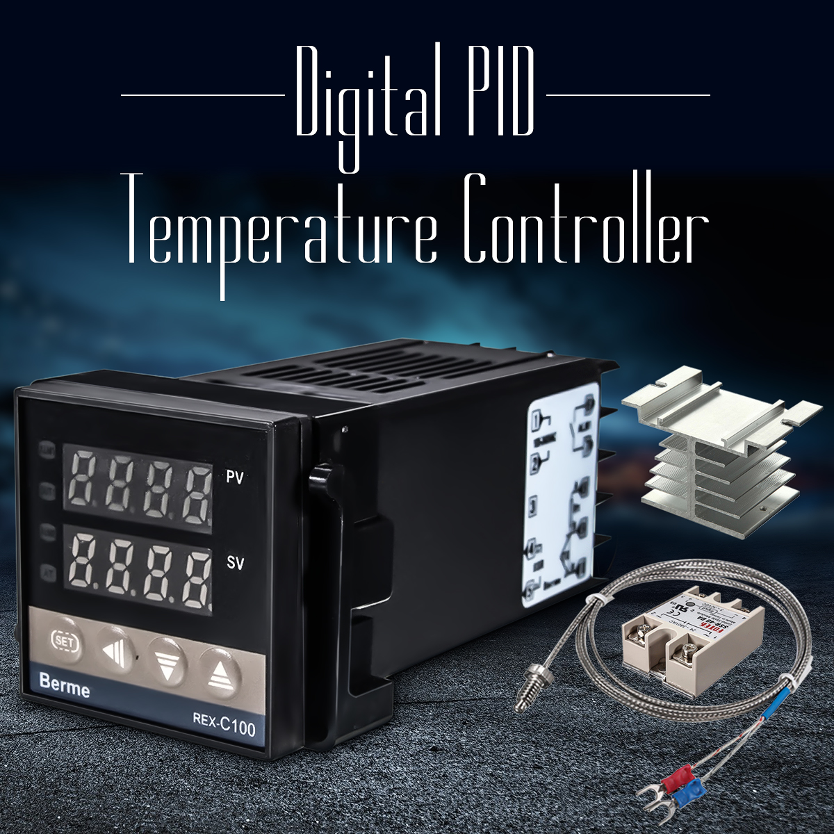 110-240V-01300-REX-C100-Digital-PID-Temperature-Controller-Kit-Alarm-Function-With-Probe-Relay-1351235-1