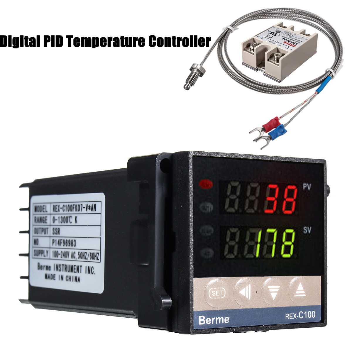 110-240V-01300-REX-C100-Digital-PID-Temperature-Controller-Kit-Alarm-Function-With-Probe-Relay-1351235-6
