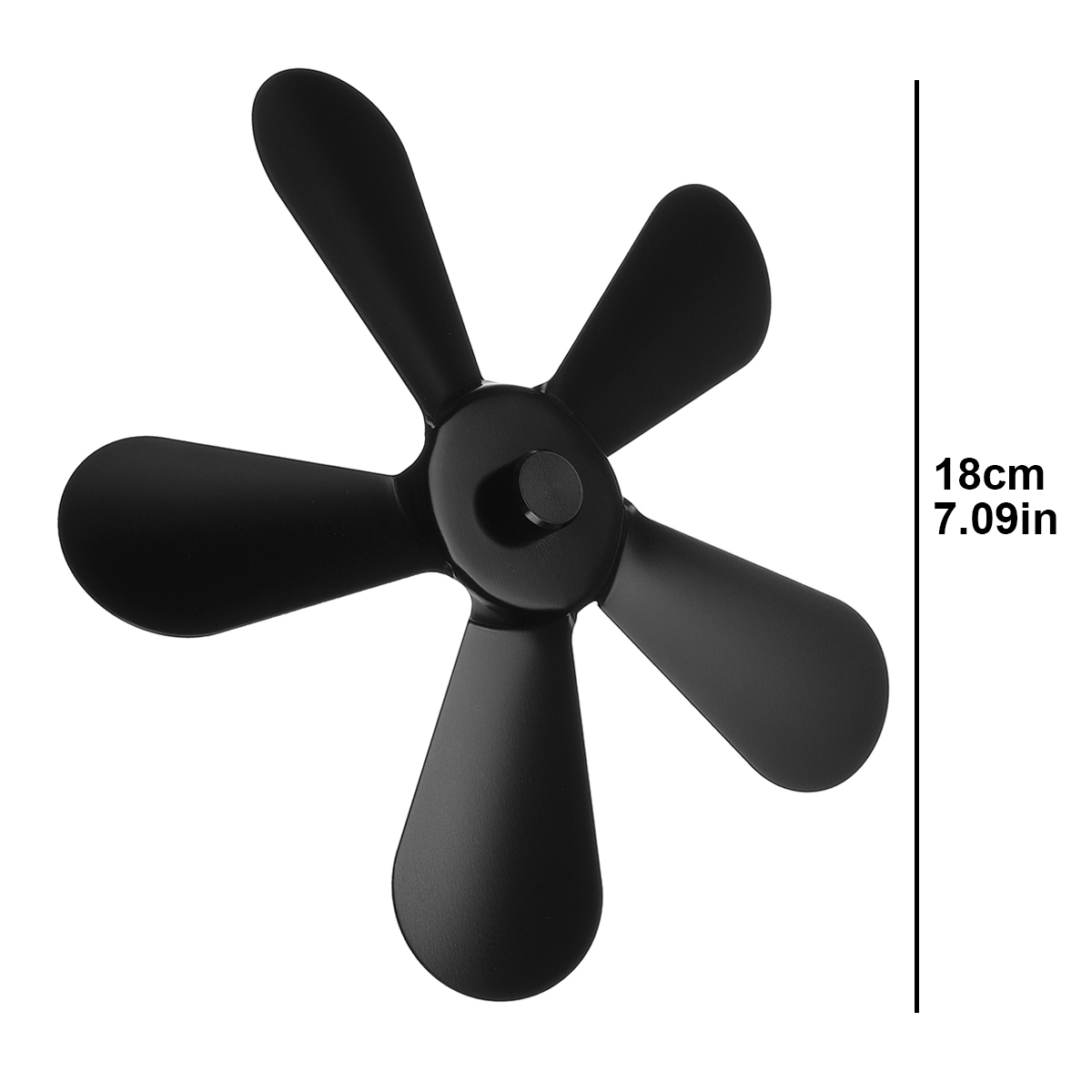 1100RPM-5-Blade-Wood-Stove-Fan-Fireplace-Fire-Heat-Powered-Saving-Ecofan-Silent-Fan-1726118-9