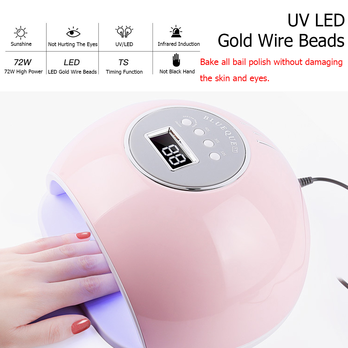 110W-33-LED-Nail-Dryer-UV-Lamp-Nail-Gel-Polish-Fast-Curing-Machine-With-4-Timers-1587805-3