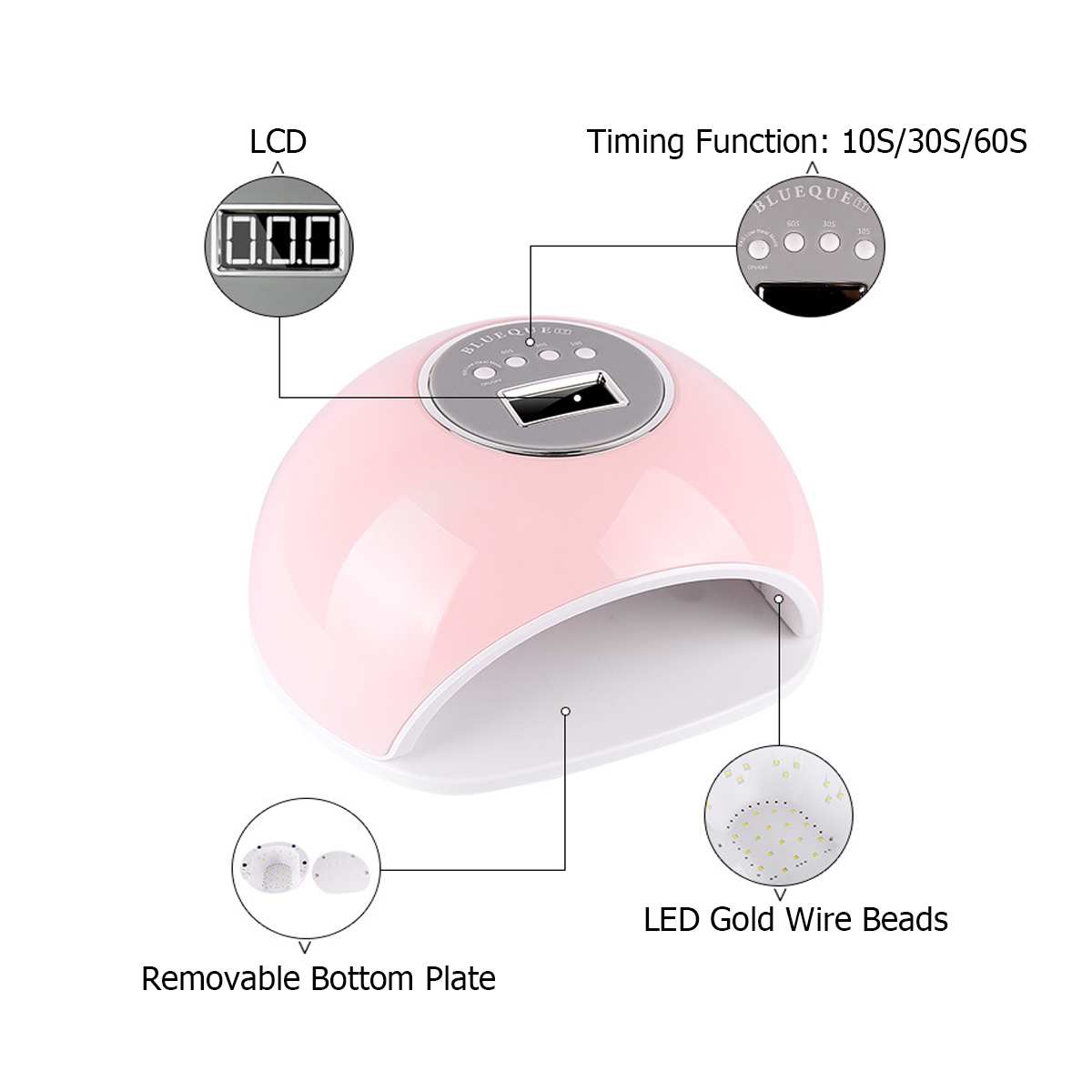 110W-33-LED-Nail-Dryer-UV-Lamp-Nail-Gel-Polish-Fast-Curing-Machine-With-4-Timers-1587805-4