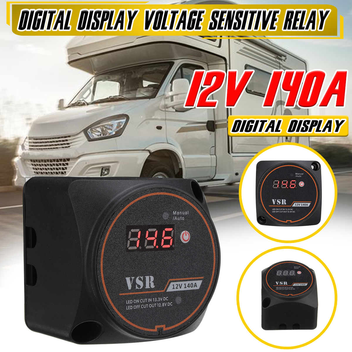 12V-140A-Automotive-Dual-Battery-Digital-Display-Isolator-Relay-Protection-Voltage-Split-Charge-Rela-1867746-1