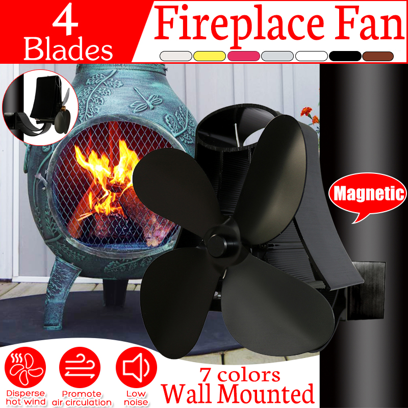 4-Blades-Silent-Wall-Mounted-Heat-Powered-Stove-Fan-Wood-Burner-Fireplace-EcoFan-1424148-1