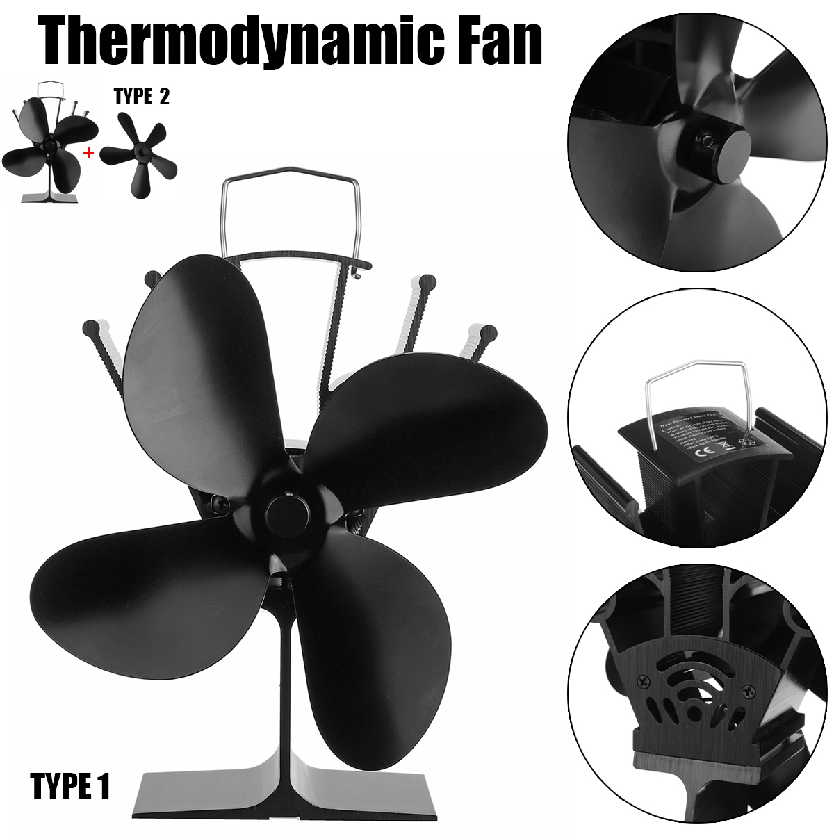 4-and-5-Blade-Heat-Self-Power-Wood-Stove-Fan-Burner-Efficient-Fireplace-Silent-1735450-3