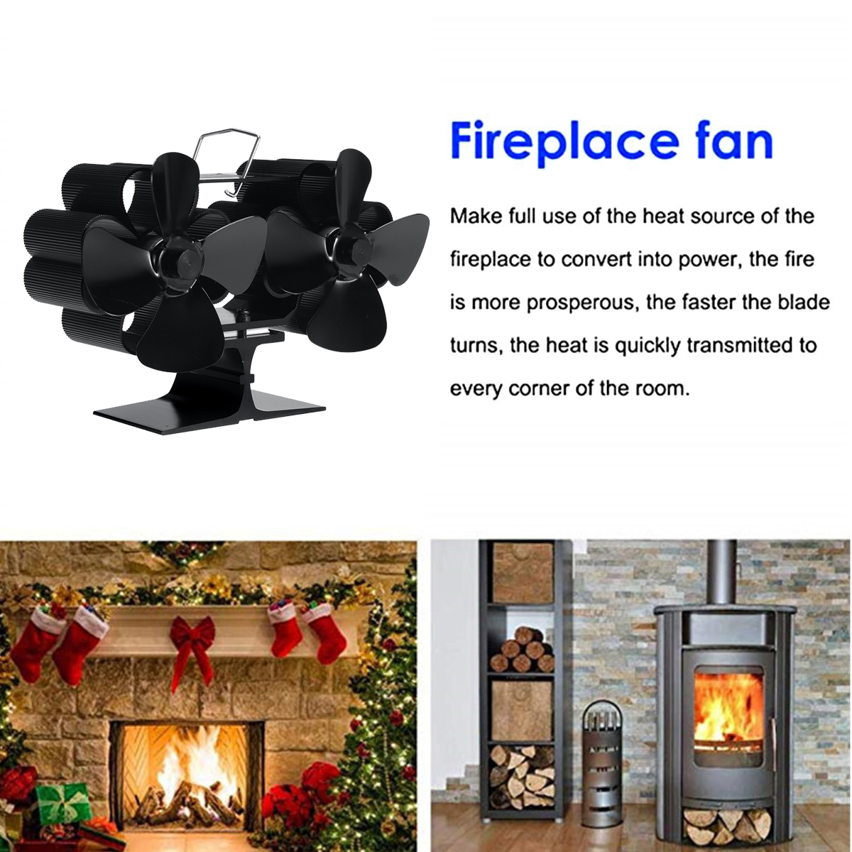 8-Blade-Heat-Self-Powered-Wood-Stove-Fan-Top-Log-Burner-Fireplace-Ecofan-Quiet-1913248-2
