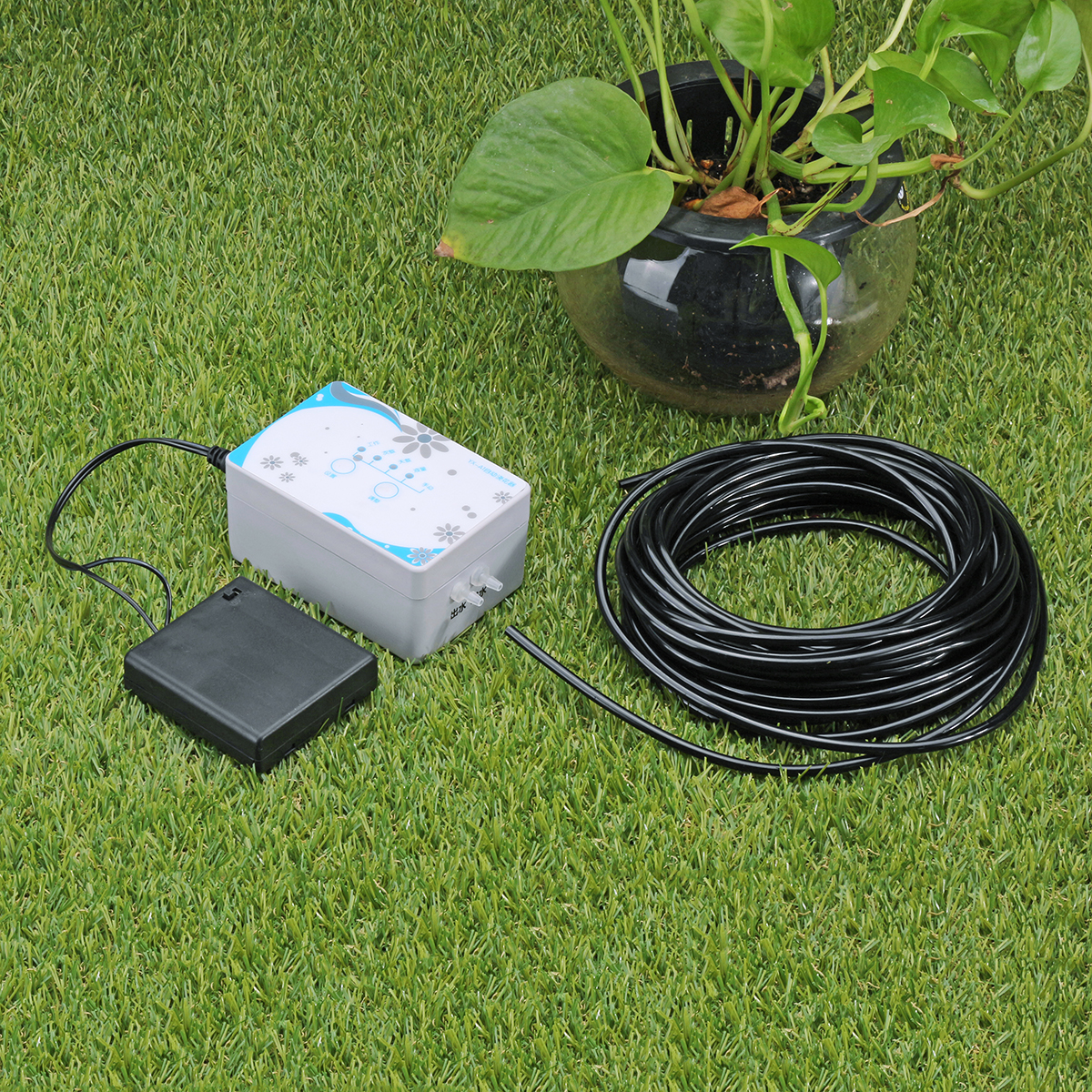 Drip-Irrigation-Watering-Timer-System-Adjustable-BatteryRechargeable-Controller-10m-Tube-1572080-7