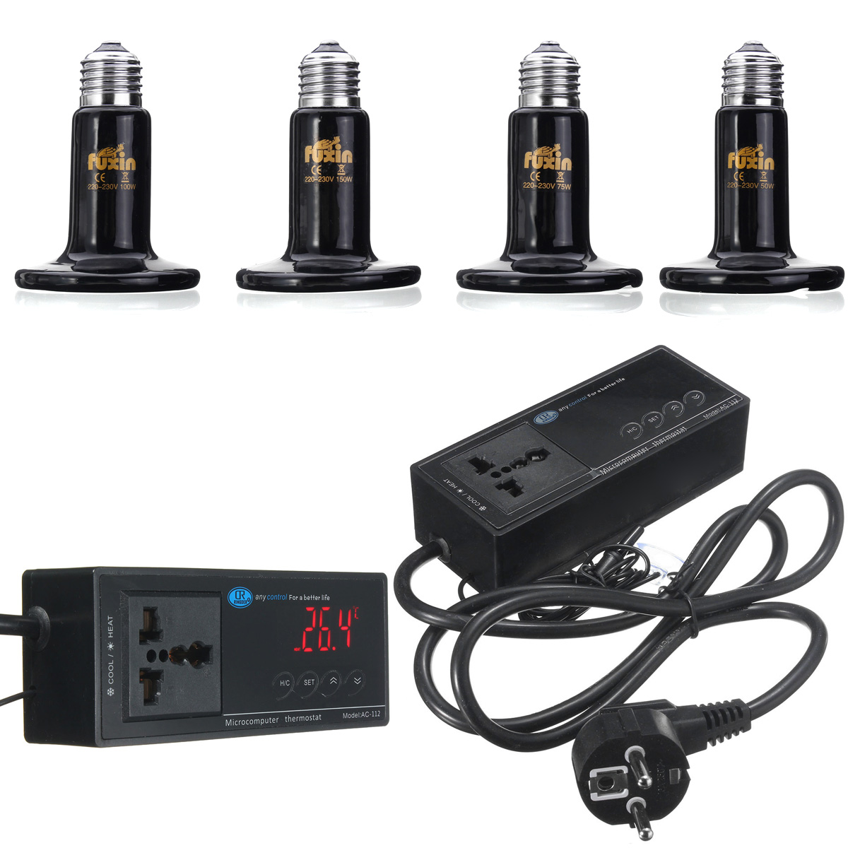E27-Digital-Reptile-Thermostat-Heating-Control-with-220V-75mm-Dia-Ceramic-Heat-Emitter-Lamp-Bulbs-EU-1263073-2