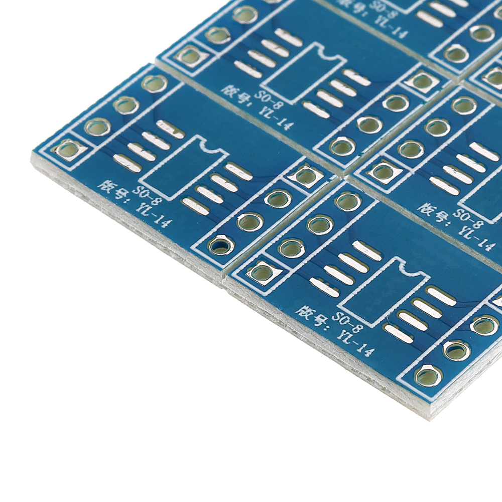 10PCS-SOP-8-Adapter-Plate-SOP-to-DIP-SO8--SOP8-DIP8-Adapter-Plate-IC-Soket-YL-14-1588815-5