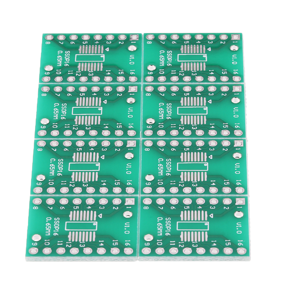 10PCS-SOP16-SSOP16-TSSOP16-To-DIP-DIP16-065127mm-IC-Adapter-PCB-Board-1588875-2