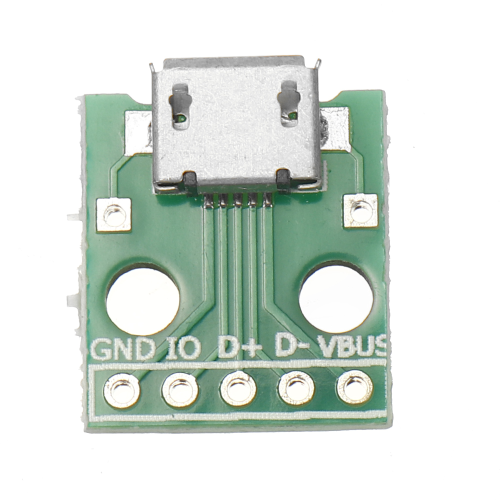 Micro-USB-To-DIP-254mm-Adapter-Female-Connector-Module-Board-Female-5-Pin-Pinboard-B-Type-PCB-Switch-1881327-1