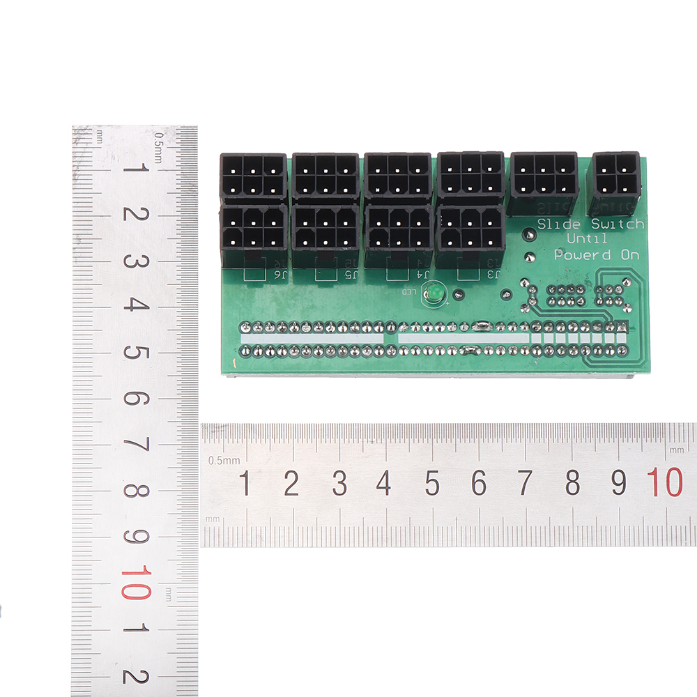 Server-Power-Conversion-Board-to-6pin-Adapter-12V-Graphics-Card-Converter-Board-9-6P1-4P-1544119-1