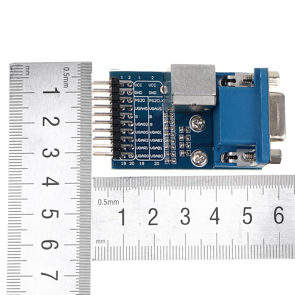 Wavesharereg-VGA-to-PS2-Module-Test-Module-Adapter-Development-Board-Converter-Board-1707985-2