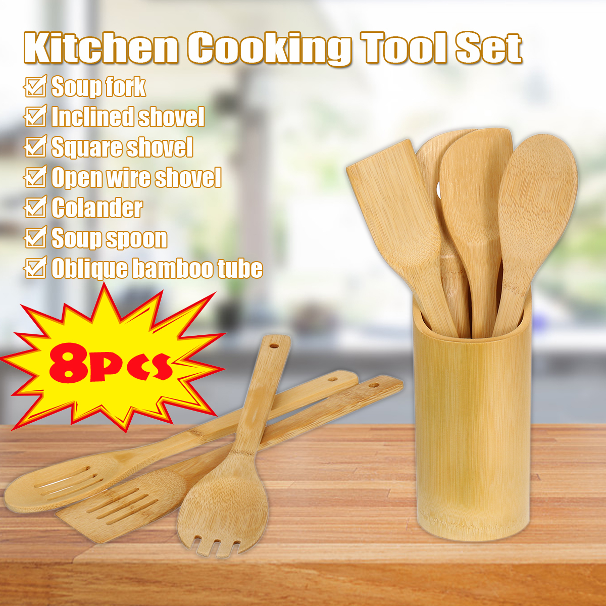8PCS-Bamboo-Nonstick-Cooking-Utensils-Wooden-Spoons-and-Spatula-Utensil-Set-1680404-1