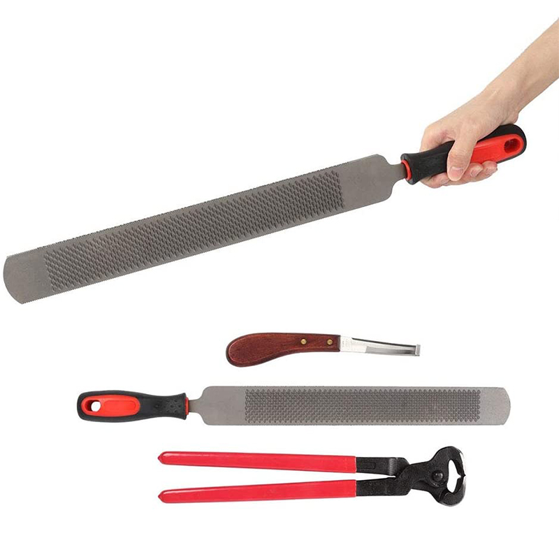 3Pcs-Farriers-Equestrian-Horse-Cattle-Hoof-Nipper-Cutter-File-Rasp-Trimming-Set-1723770-8