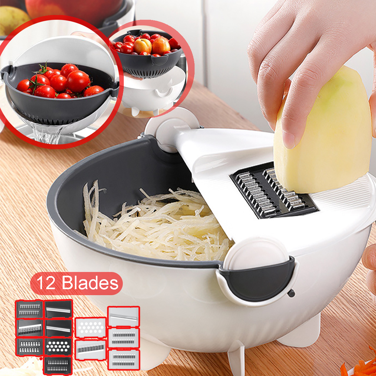 9-in1-Rotate-Vegetable-Cutter-Chopper-Fruit-Grater-Slicer-with-Basket-Drain-1737062-1