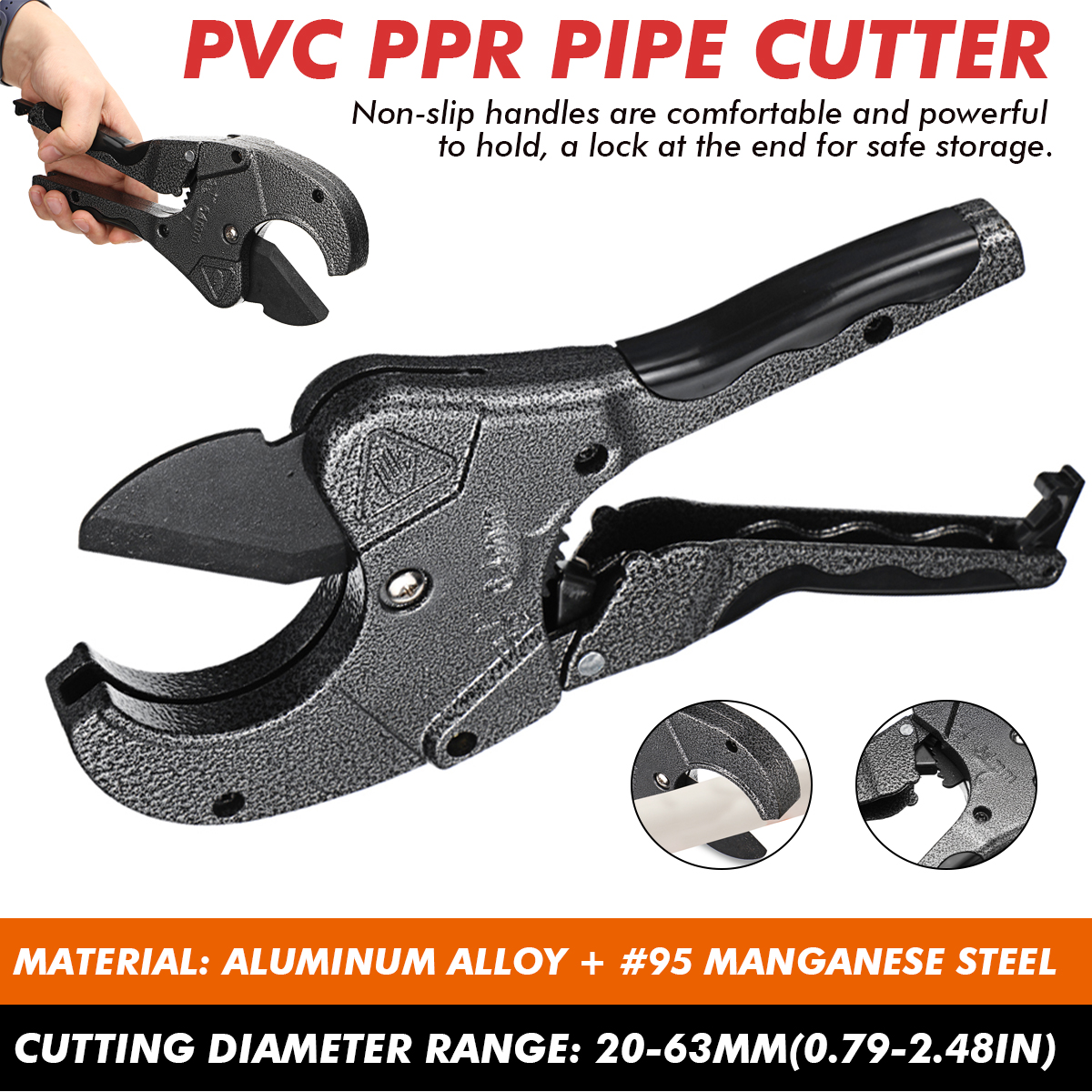 Aluminum-Alloy-Portable-PVC-PPR-Pipe-Cutter-Hose-Ratchet-Action-Up-To-63mm-Tube-1869999-1